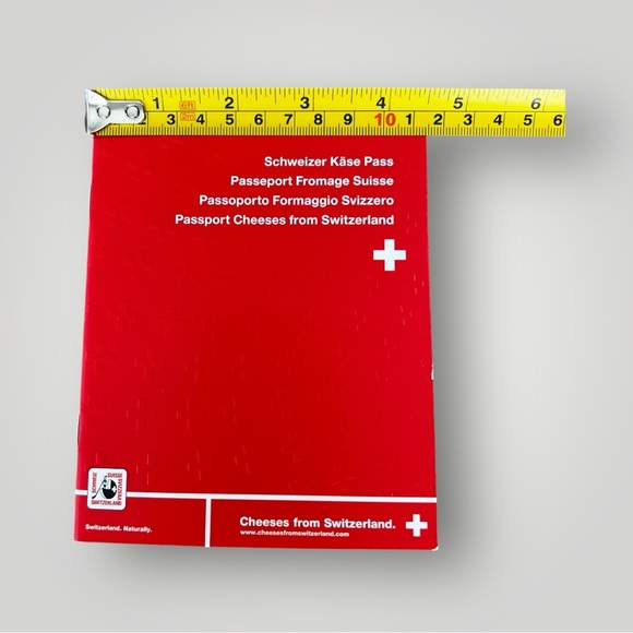 Cheeses From Switzerland Guide Book Leaflet Collectible Souvenir Gruyère Red New - Picture 10 of 13